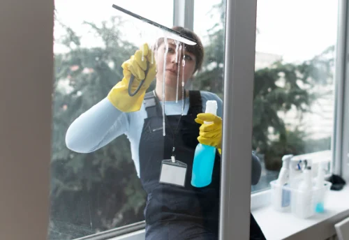 Nettoyage de vitres intérieures et extérieures à la Forêt-sur-Sèvre